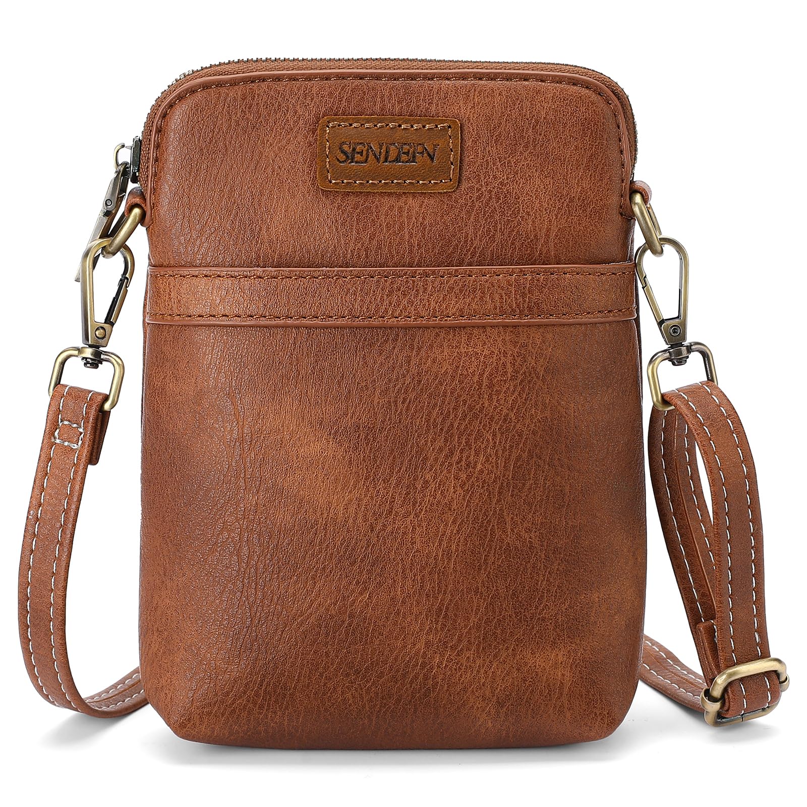 SENDEFN Cell Phone Purses for Women Small Crossbody Bag Shoulder Handbag with Adjustable Strap