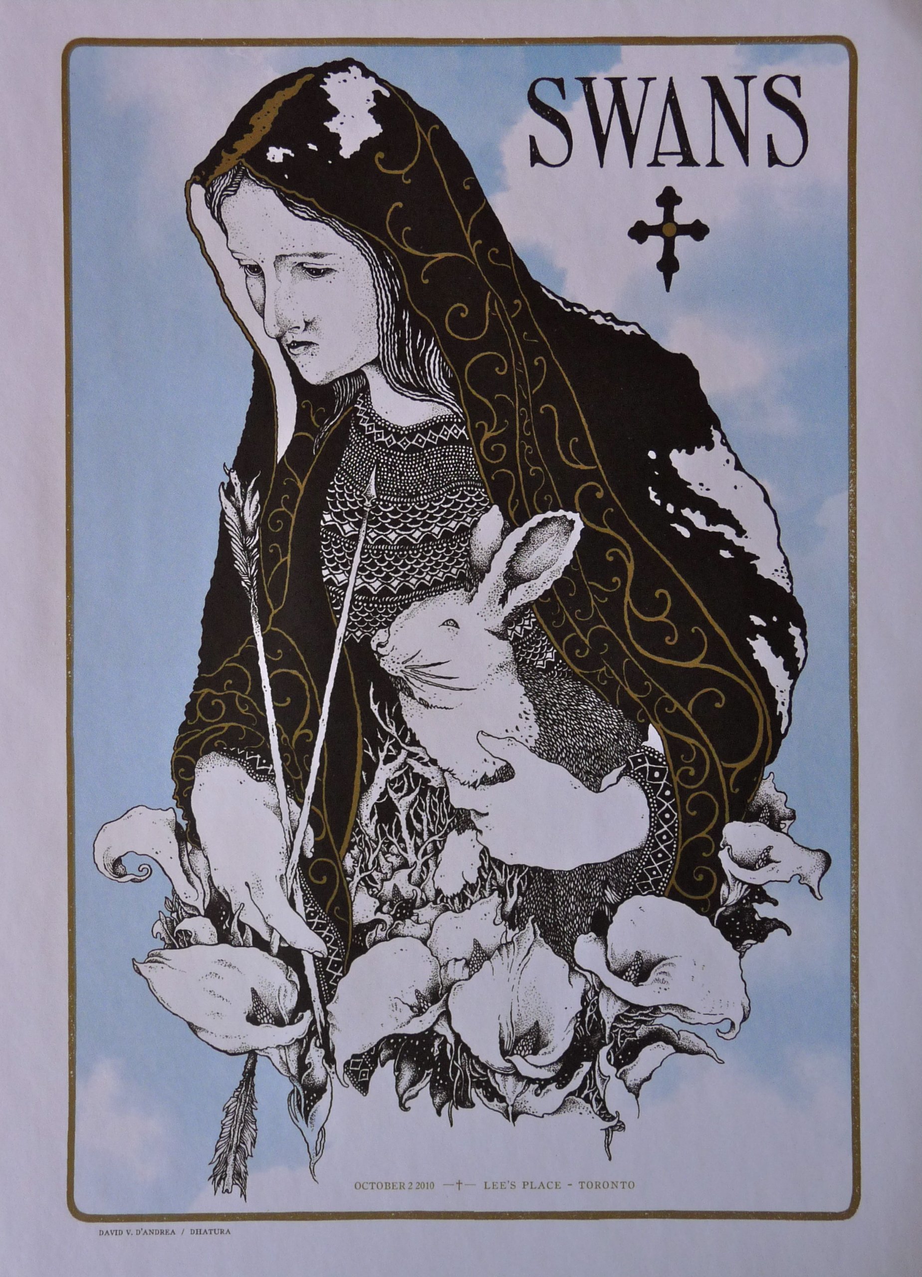 Amazon.com: Swans - Live at Lee's Place - Concert Tour Poster - 10