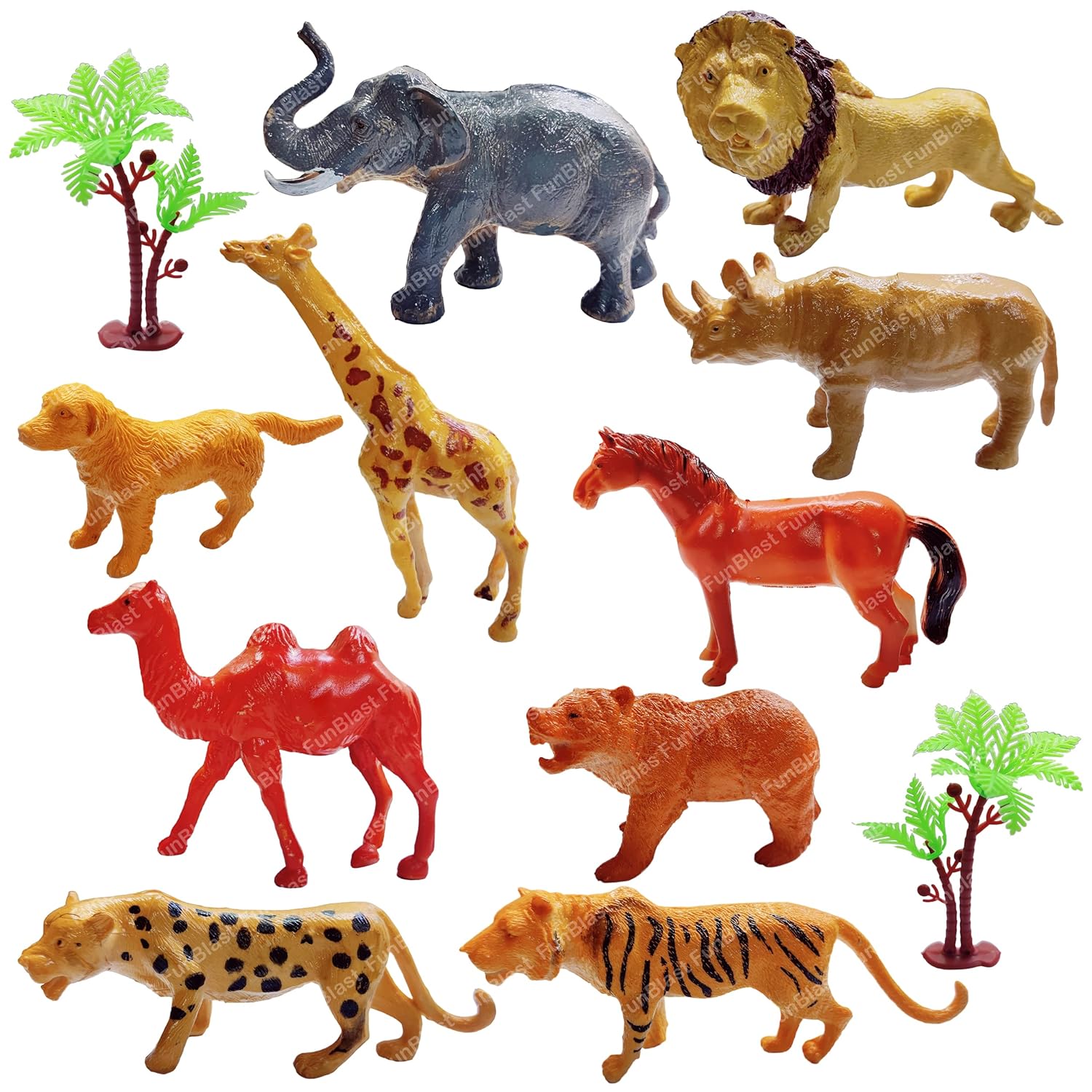 Buy FunBlast Realistic Animal Figure Toy Wild Animals Toy for Kids