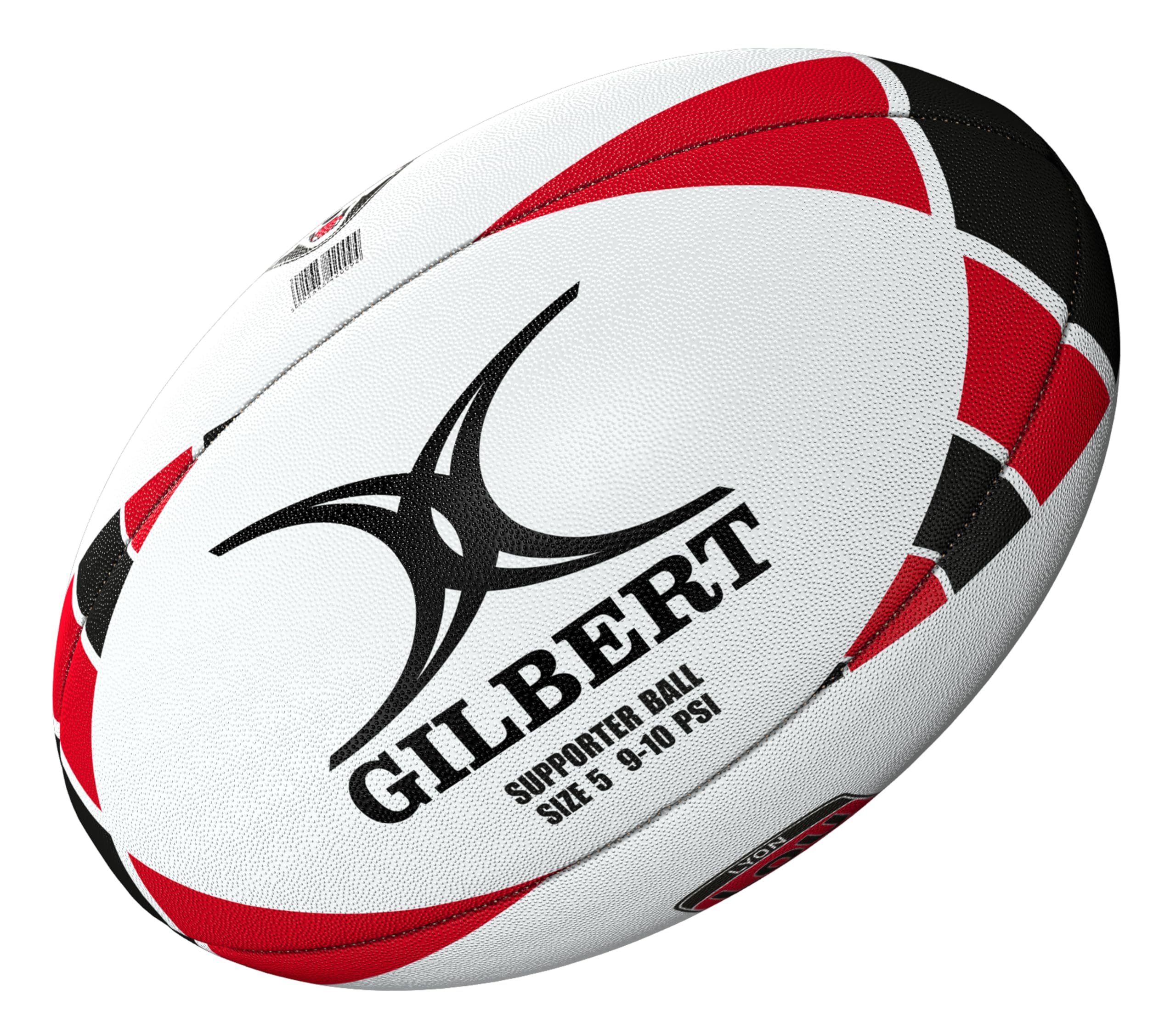 Gilbert Ballon de Rugby Lou - Collection Officielle Lyon Rugby