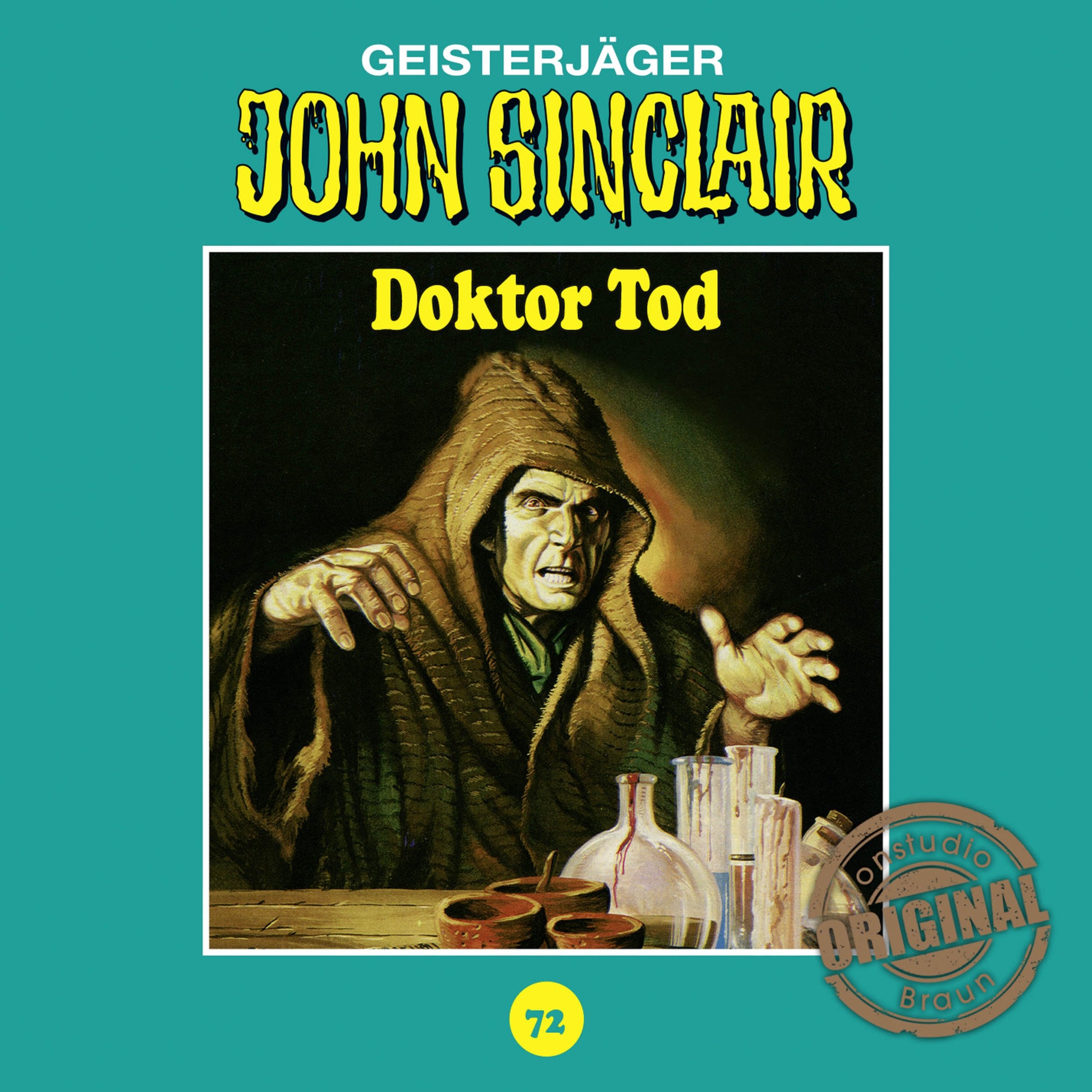 Cover art for Doktor Tod: John Sinclair - Tonstudio Braun Klassiker 72