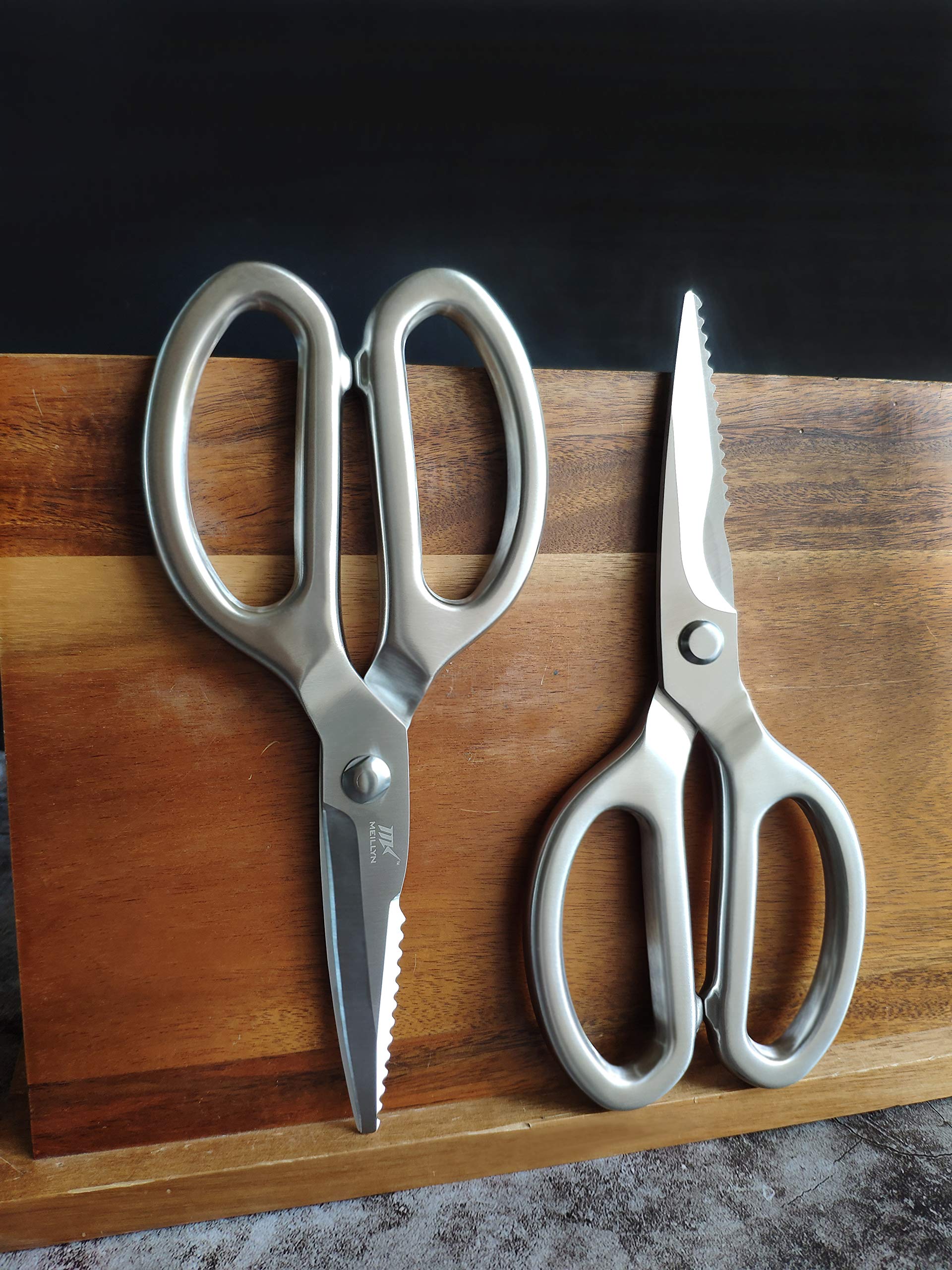 Amazon｜MEILLYNキッチンはさみ304(18/8)ステンレス鋼はさみ食品