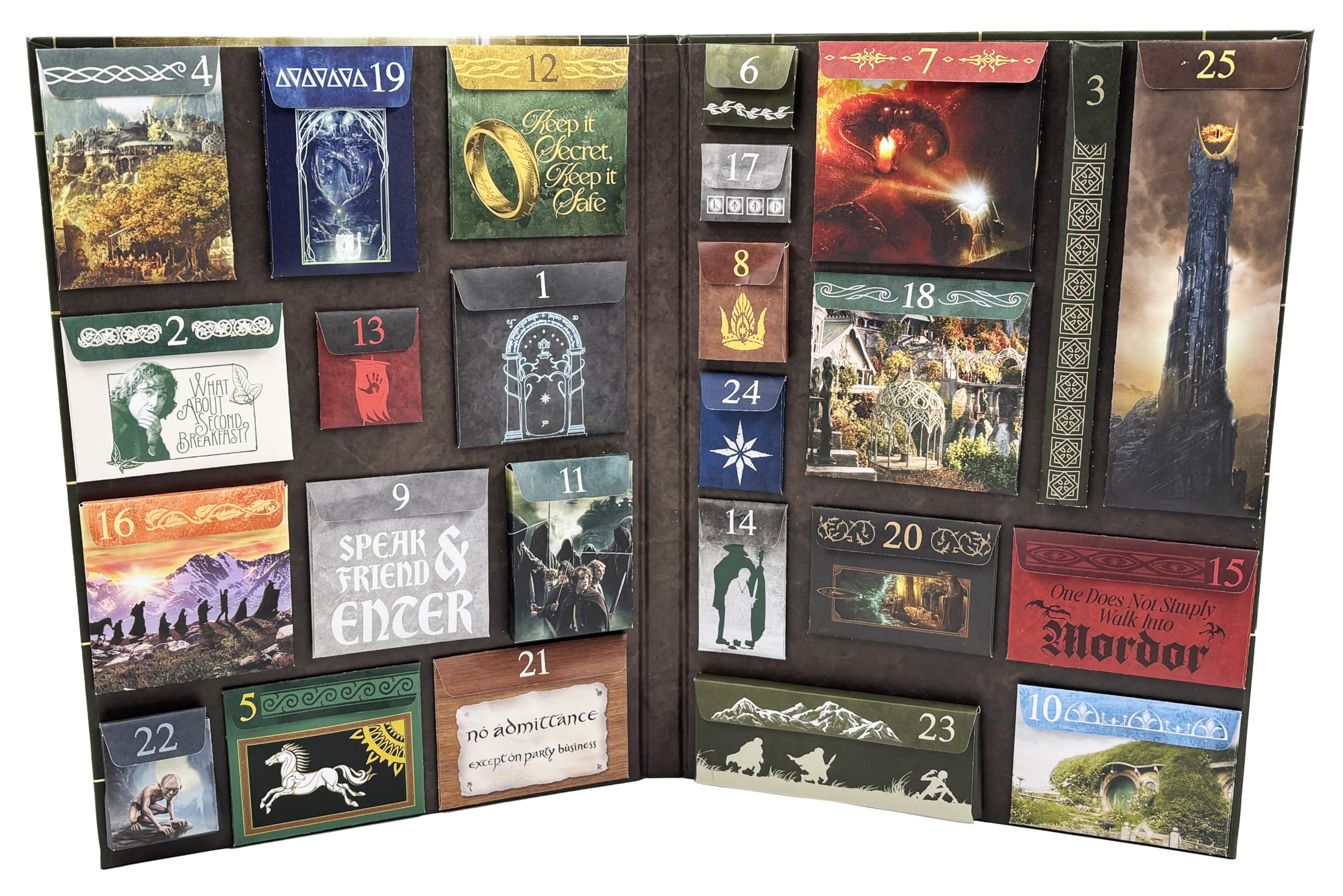 Lord of the Rings: The Official Advent Calendar: 25 Days of Surprises