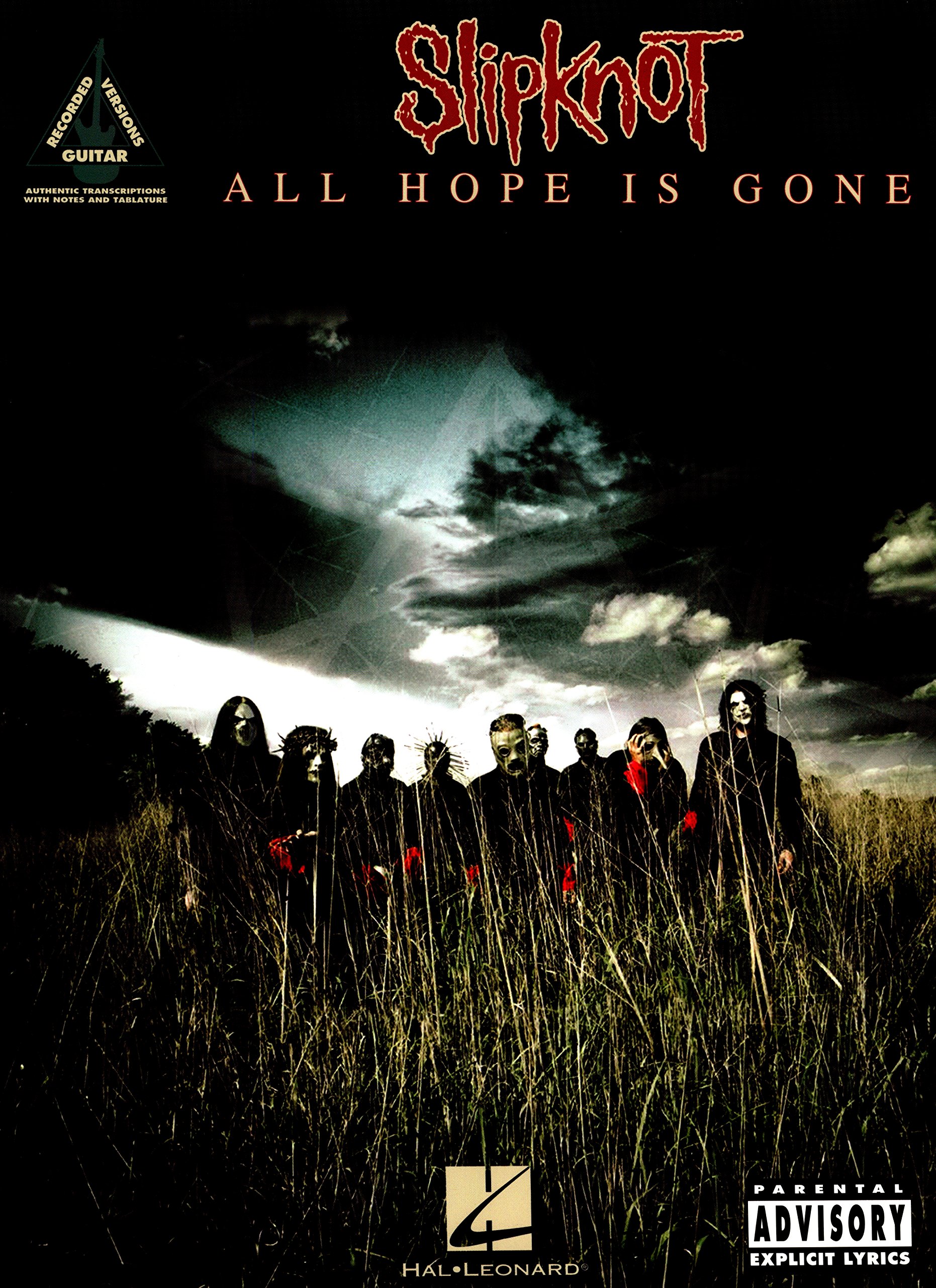 Slipknot All Hope Is Gone tablatures guitare avec solos et riffs authentiques