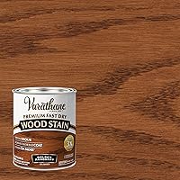 Vista 2 de Varathane - Tinte de madera prémium de secado rápido, 262014, cuarto de galón, caoba dorada