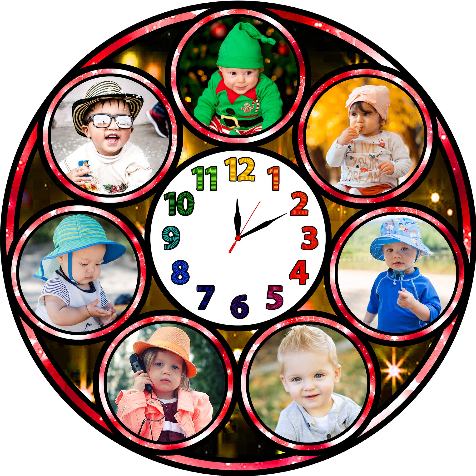 Shri Kanth Art® Office and Home Decorations Synthetic Wood Personalized Photo Frame (Design 22)