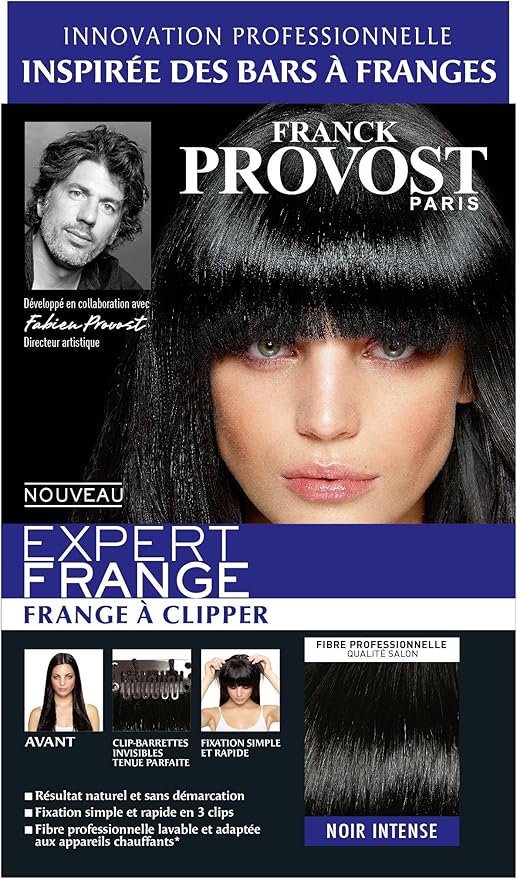 frange à clip franck provost