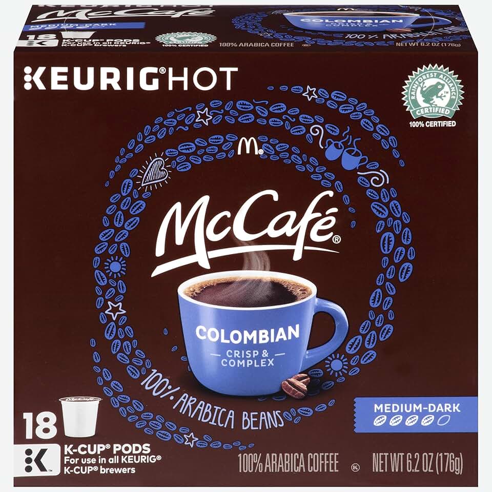 mcdonalds coffee pods
