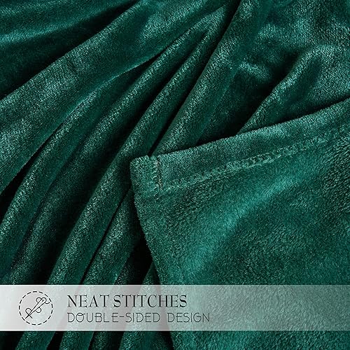 Miniatura 3 de RYB HOME - Manta de vellón suave como terciopelo, térmica y mullida para sofá, cama, sofá cama, viajes o campamentos, tamaño Queen de 90 pulgadas de