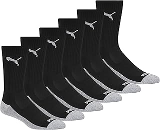 PUMA Men's Crew Socks (6-Pack)