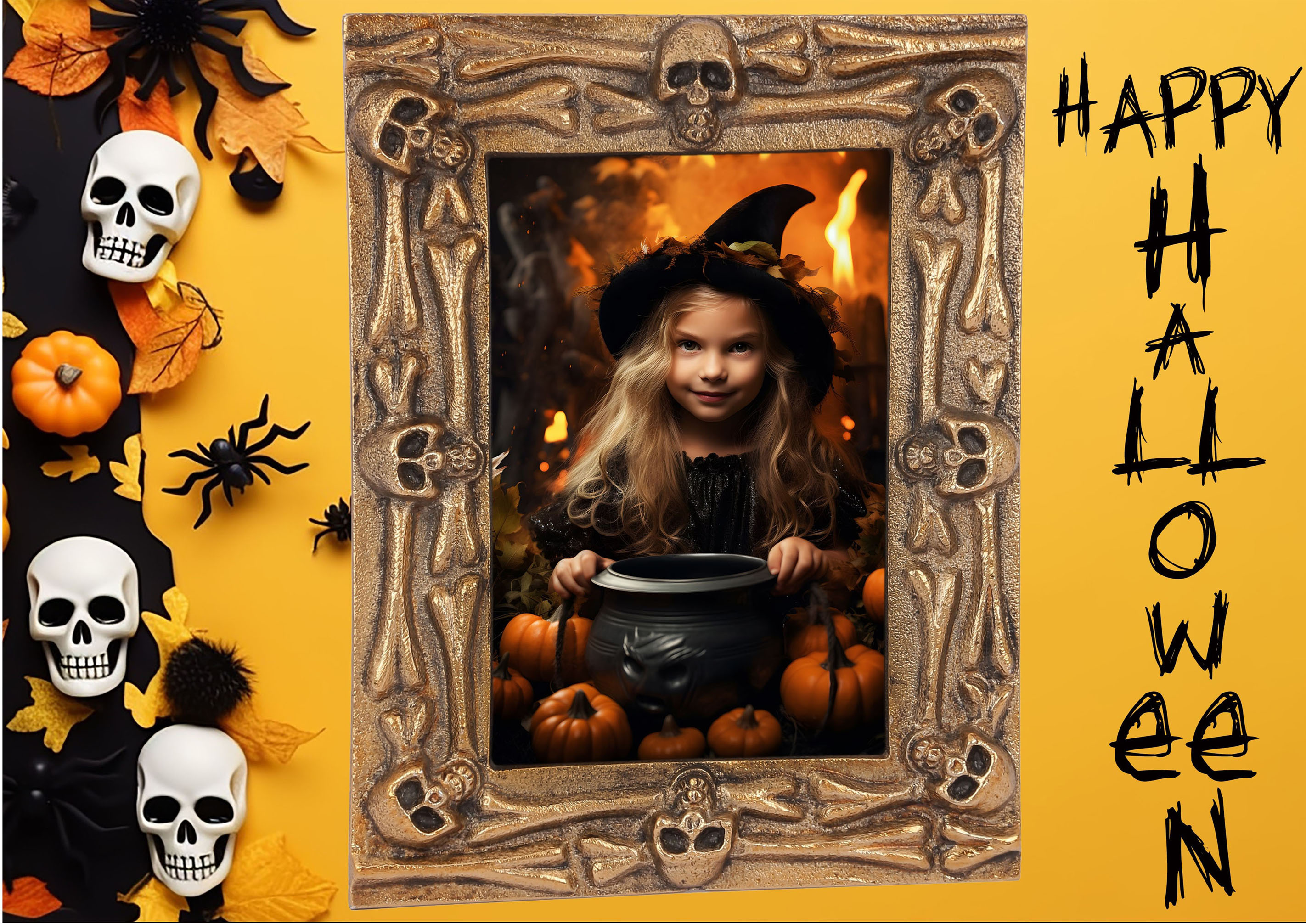 Amazon.com: AHC HOME & LIVING 5x7 Halloween Picture Frame