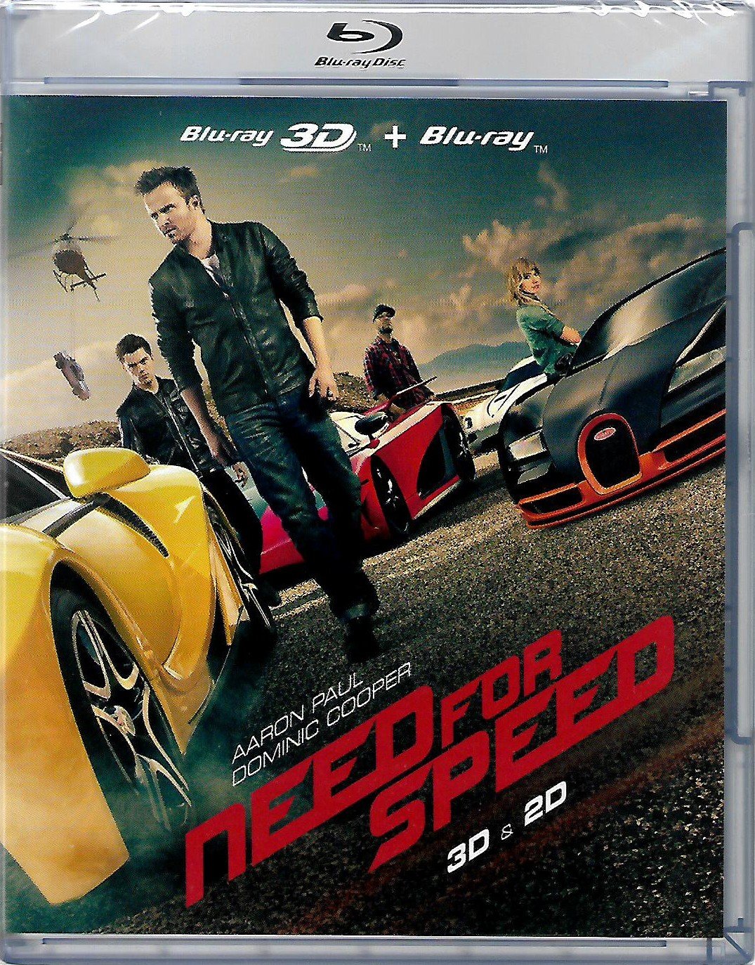 Need for Speed 3D Blu-ray [Pack 2 Discos]: El regalo ideal para cinéfilos
