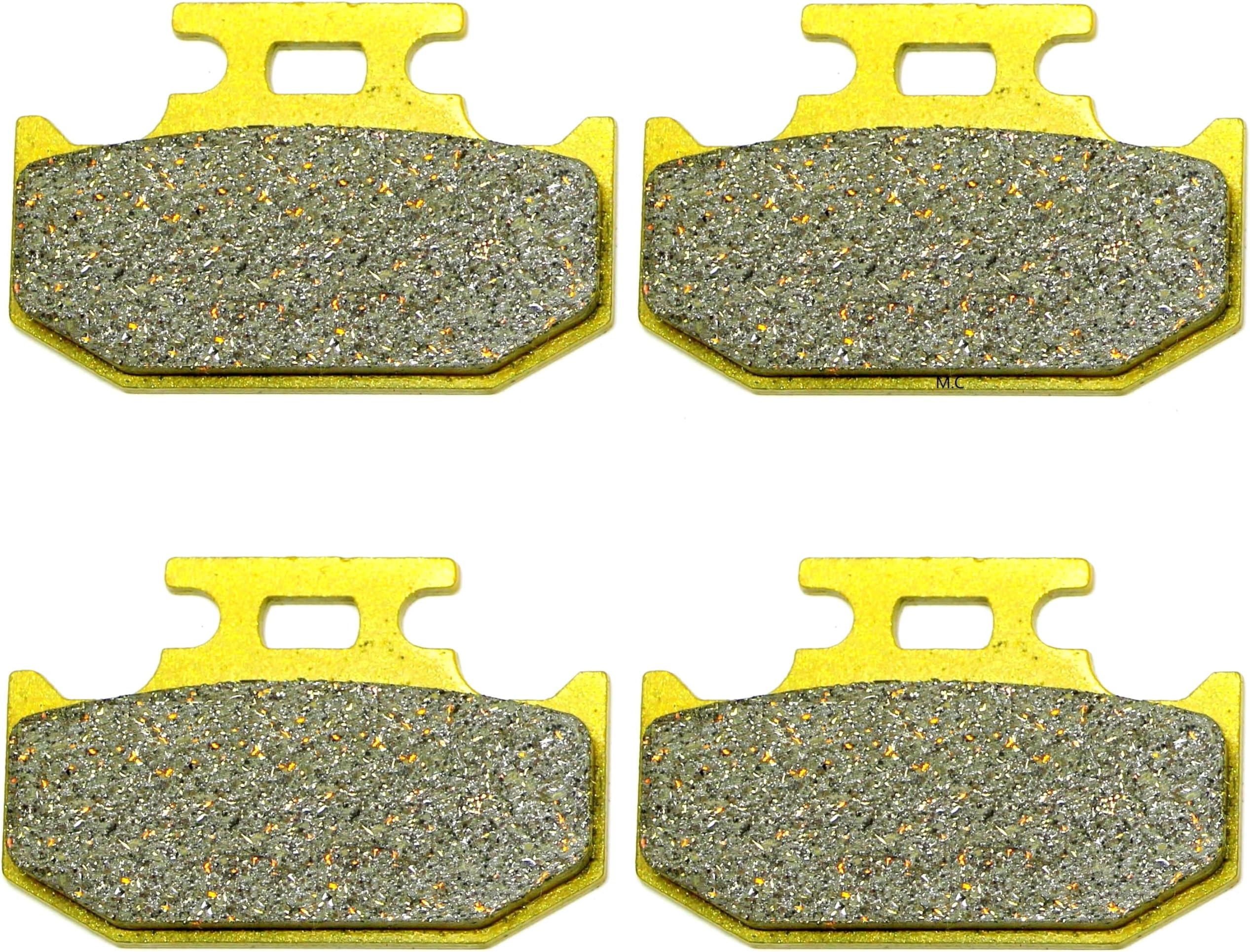 Parking Brake Pads Brakes for Yamaha Rhino 700 YXR700 2008-2013 - Viking 700 YXM700 2014-2020 - VI YXC700 2015-2019 - Wolverine YXE70 R Spec EPS 2016-2020 - YXZ1000R 2016-2021 FA497 MC0016