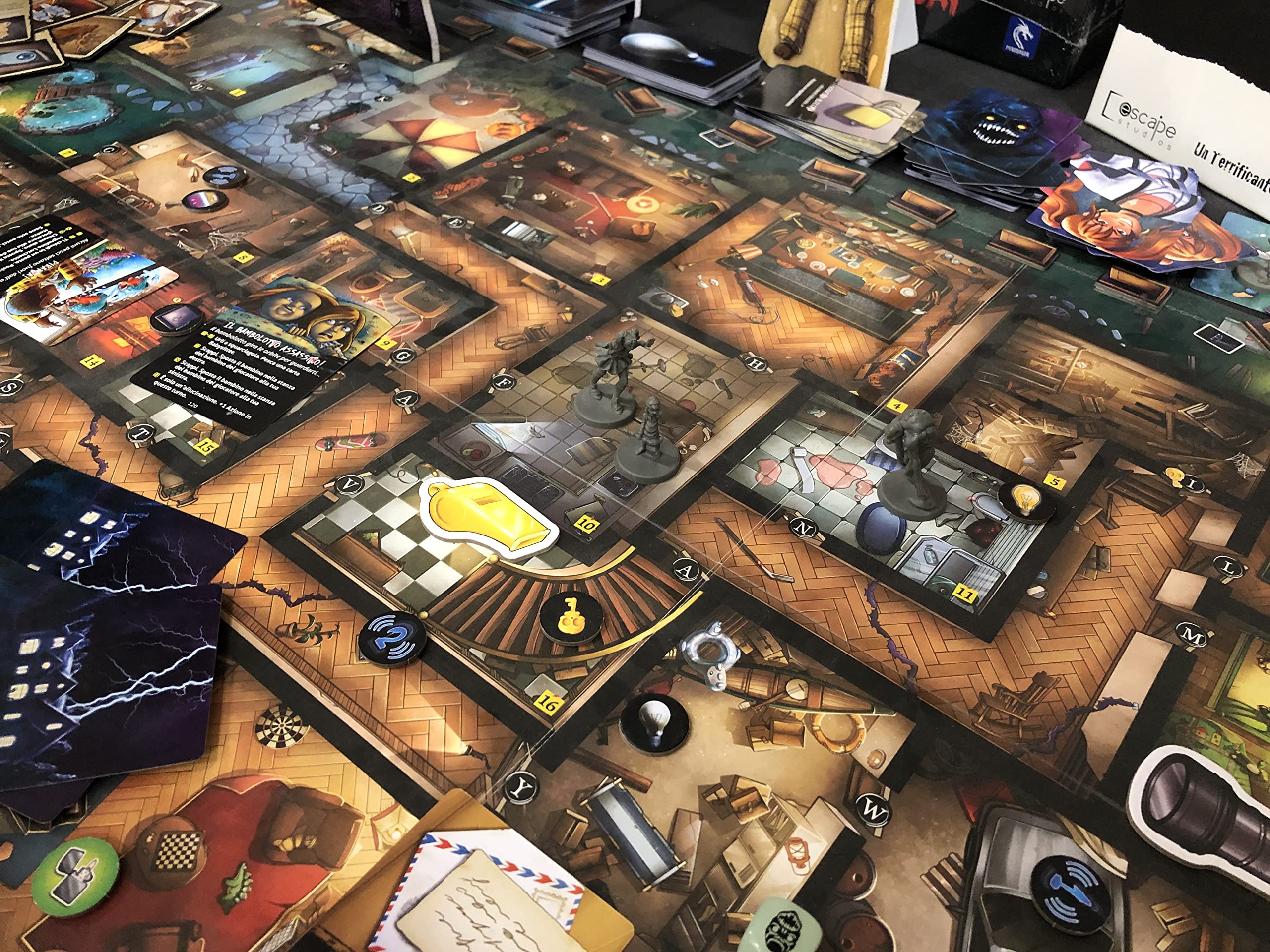 Asmodee - Boogeyman - Gioco da Tavolo, 1-7 Giocatori, 13+ Anni, Edizione in Italiano