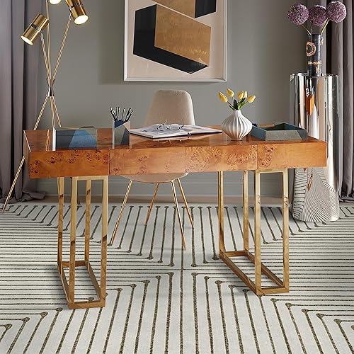 Miniatura 1 de Ruggable x Jonathan Adler - Alfombra lavable moderna perfecta para sala de estar, dormitorio y cocina, apta para niños, resistente a las manchas y