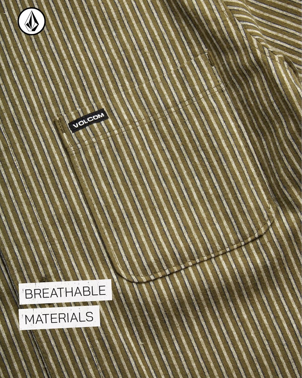 Volcom Boys Button Down Shirt - Breathable Woven Boys Long Sleeve Button Down Shirts - Classic Plaid Flannel Shirt (4-20) - Image 5