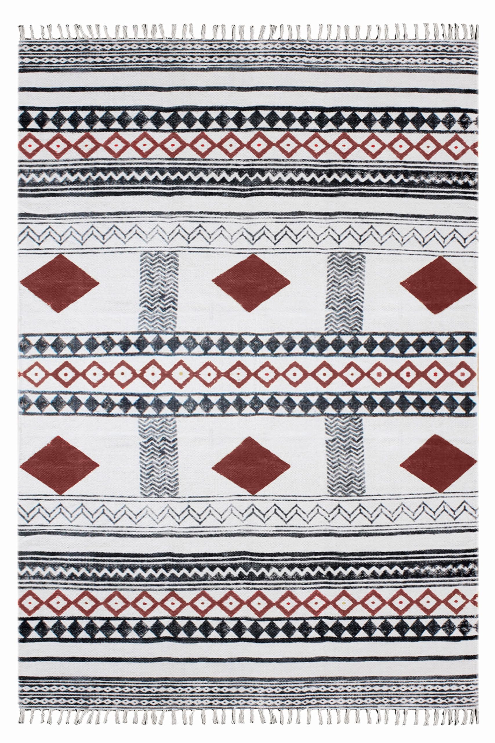 Tapis de Noël en coton pour maison de lac et grand salon chaleureux