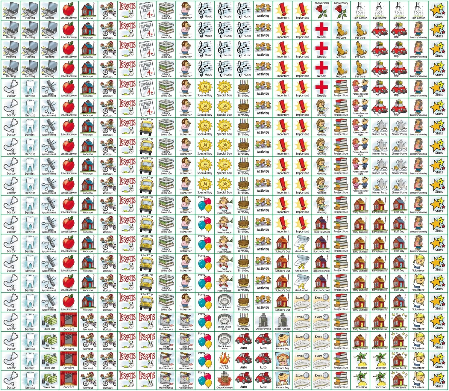 2026 MotherWord Ultimate Family Calendar, 16-Month Family Planner, Sept 2025-Dec 2026, English, Tabbed Wall Version, 12" x 21.5" (DDTB112826) - Image 8