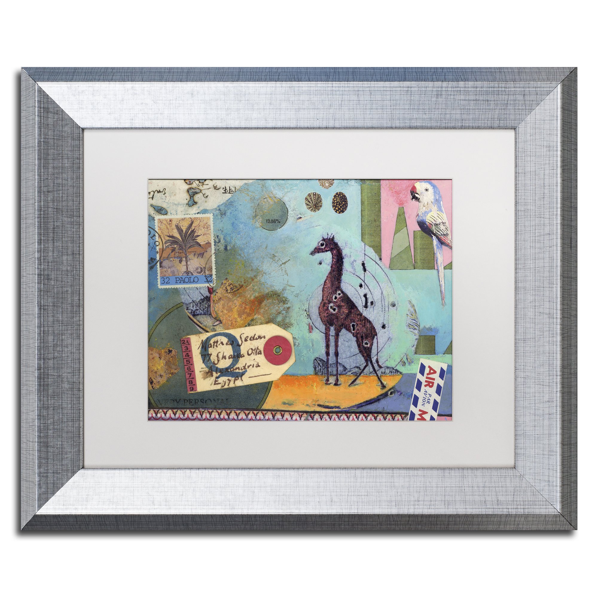 Amazon.com: Trademark Fine Art ALI2188-S1114MF Giraffe by