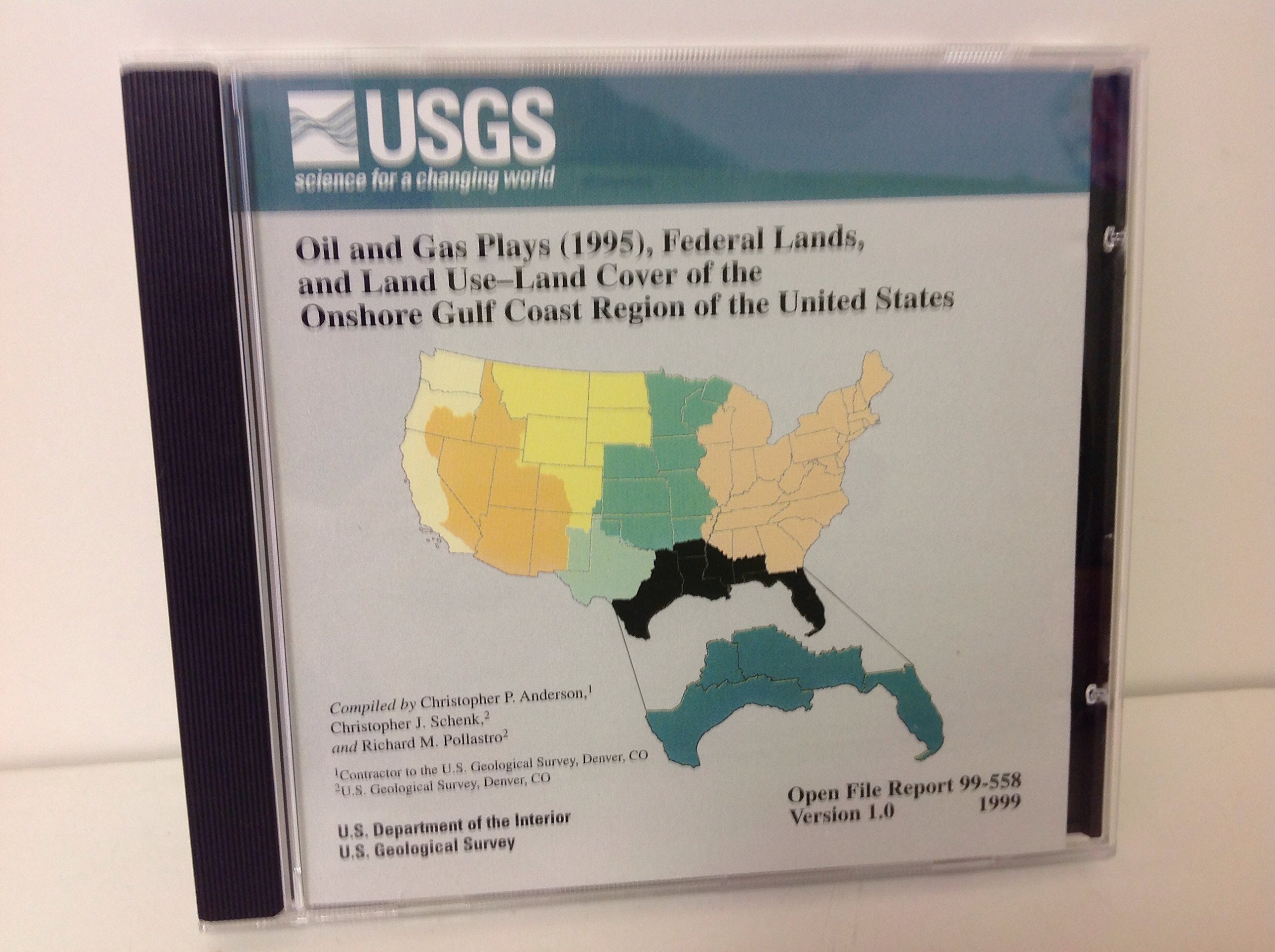 Oil and gas plays (1995), federal lands, and land use--land cover of the onshore Gulf Coast Region of the United States (Open-file report)