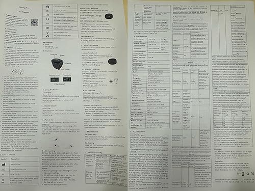 Vista 9 de Wellue O2Ring-S Monitor de Oxígeno con Recordatorio de Vibración, Oxímetro de Pulso Bluetooth Rastrea SPO2 y Frecuencia de Pulso, Vida de Batería