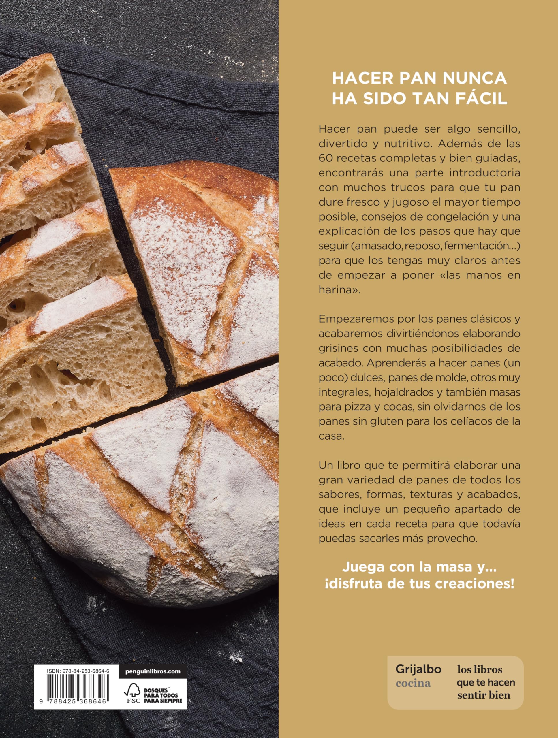 Pan, de la masa a la mesa: Recetas y consejos para crear panes deliciosos (Cocina casera)