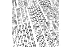 280-Piece Assortment of Compression Springs for Home and Shop Repairs