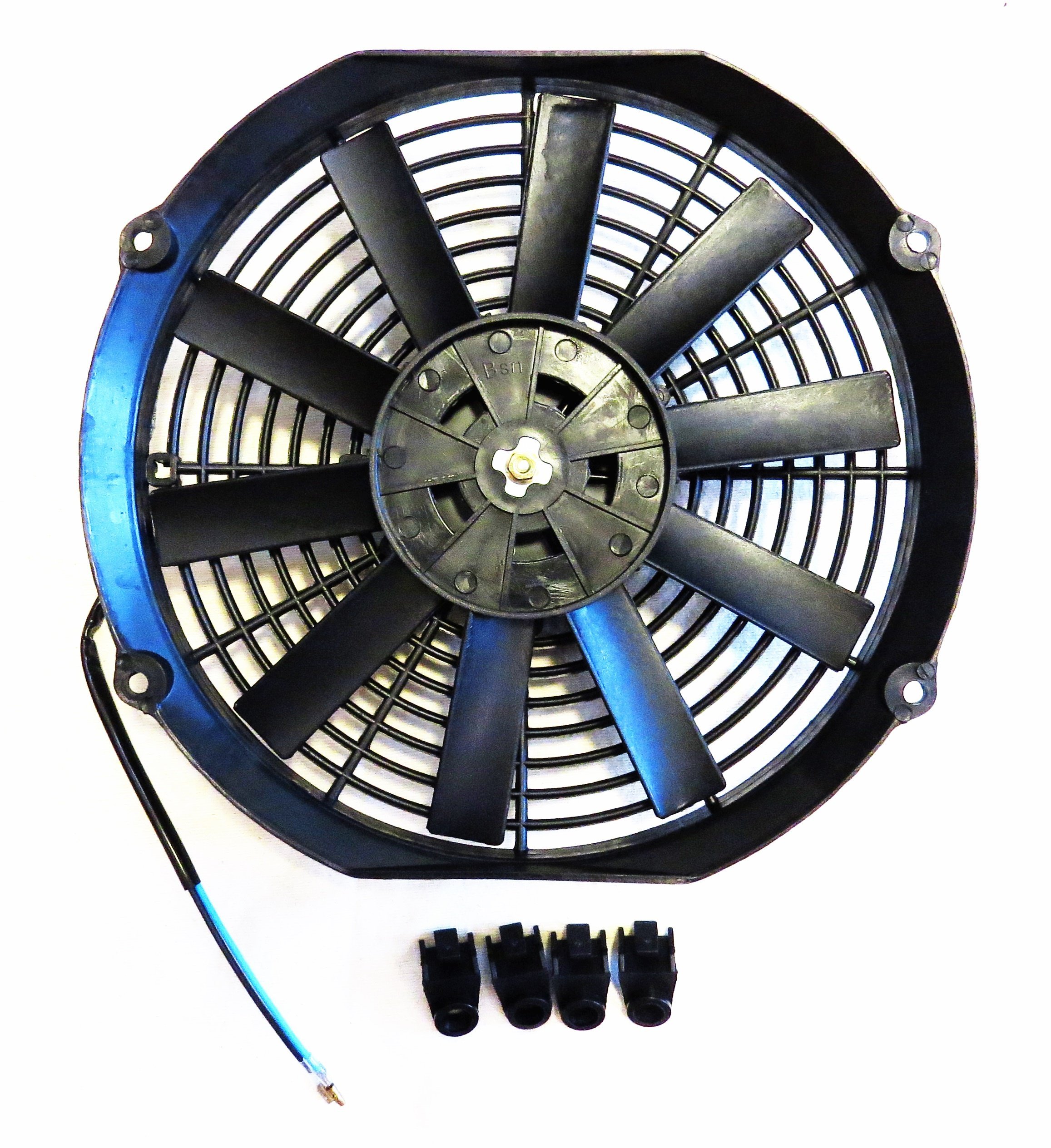 Amazon | (mind items) 12インチ 汎用 薄型 電動ファン 吹風式 