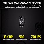 CORSAIR Scimitar Elite Wireless SE MMO PC Gaming Mouse – 33,000 DPI, 16 Programmable Buttons, Key Slider, Elgato Virtual Stream Deck, 1,000Hz Polling, Up to 150-Hour Battery – Gunmetal | 33,000 DPI, 16 programmable buttons, key cursor, Elgato Virtual