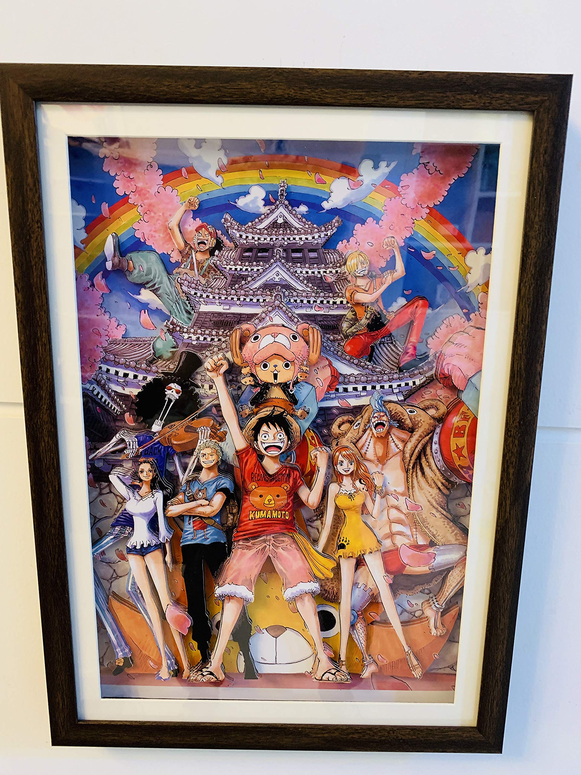 ワンピース　オリジナル立体画 Amazon.co.jp: AooCare ONE PIECE ワンピース 画 周辺 グッズ 立体絵