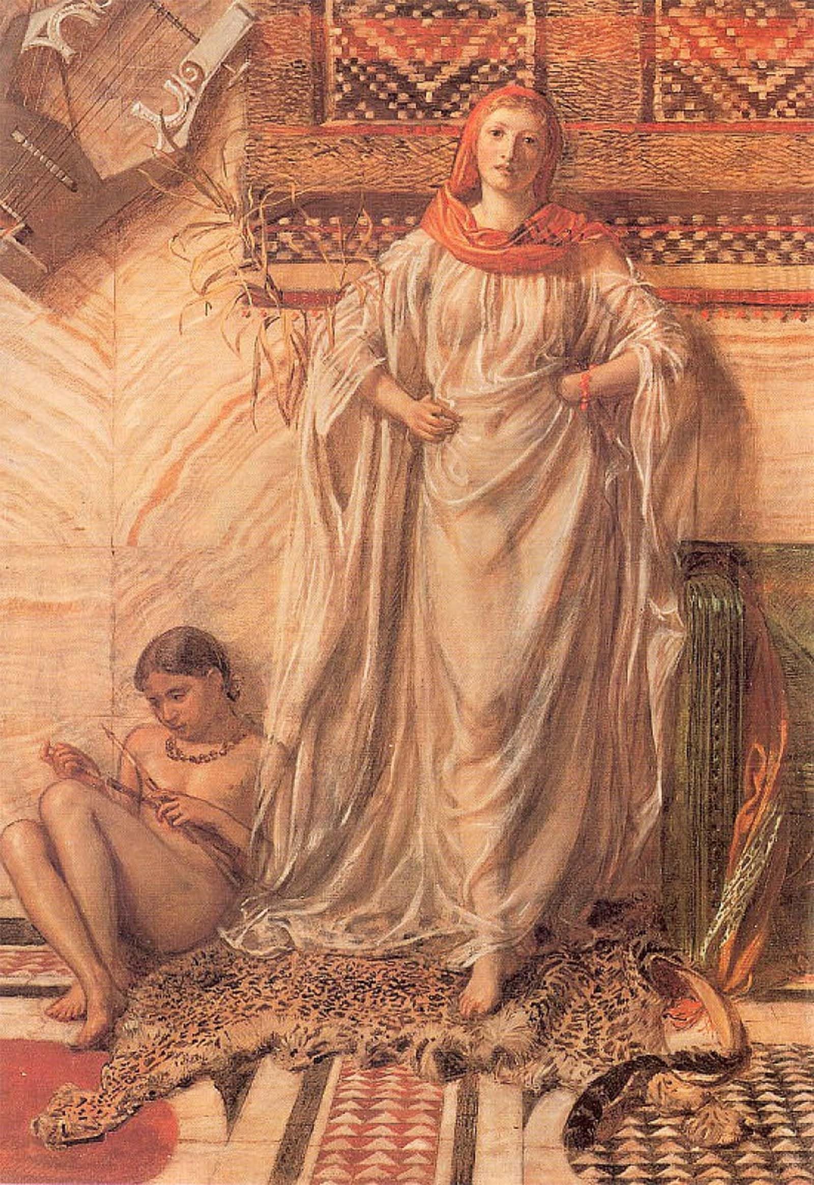 Lienzo de Albert Moore decoracion elegante para dormitorio y pasillos amplios 5