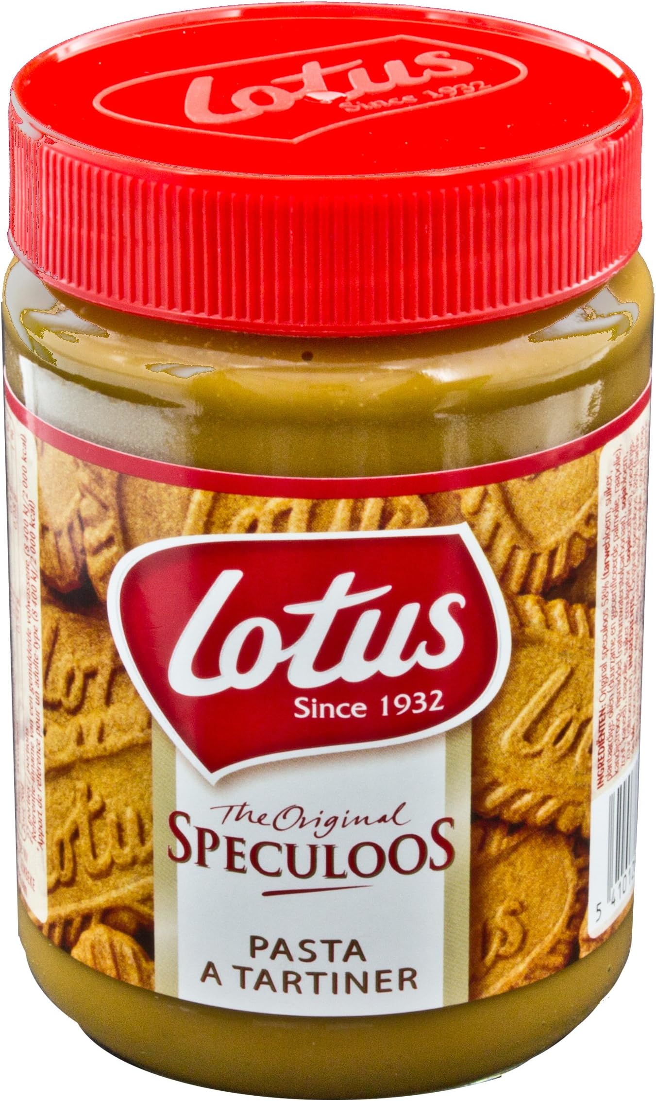 Lotus Speculoos Pasta, Speculoos Spread, Glass, 400g