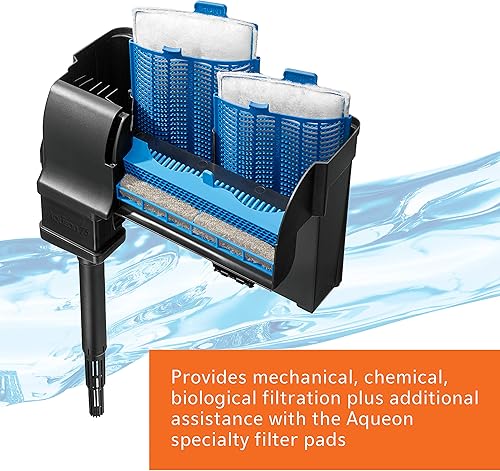 Miniatura 3 de Aqueon QuietFlow 75 LED PRO - Filtro de alimentación para acuarios de hasta 90 galones