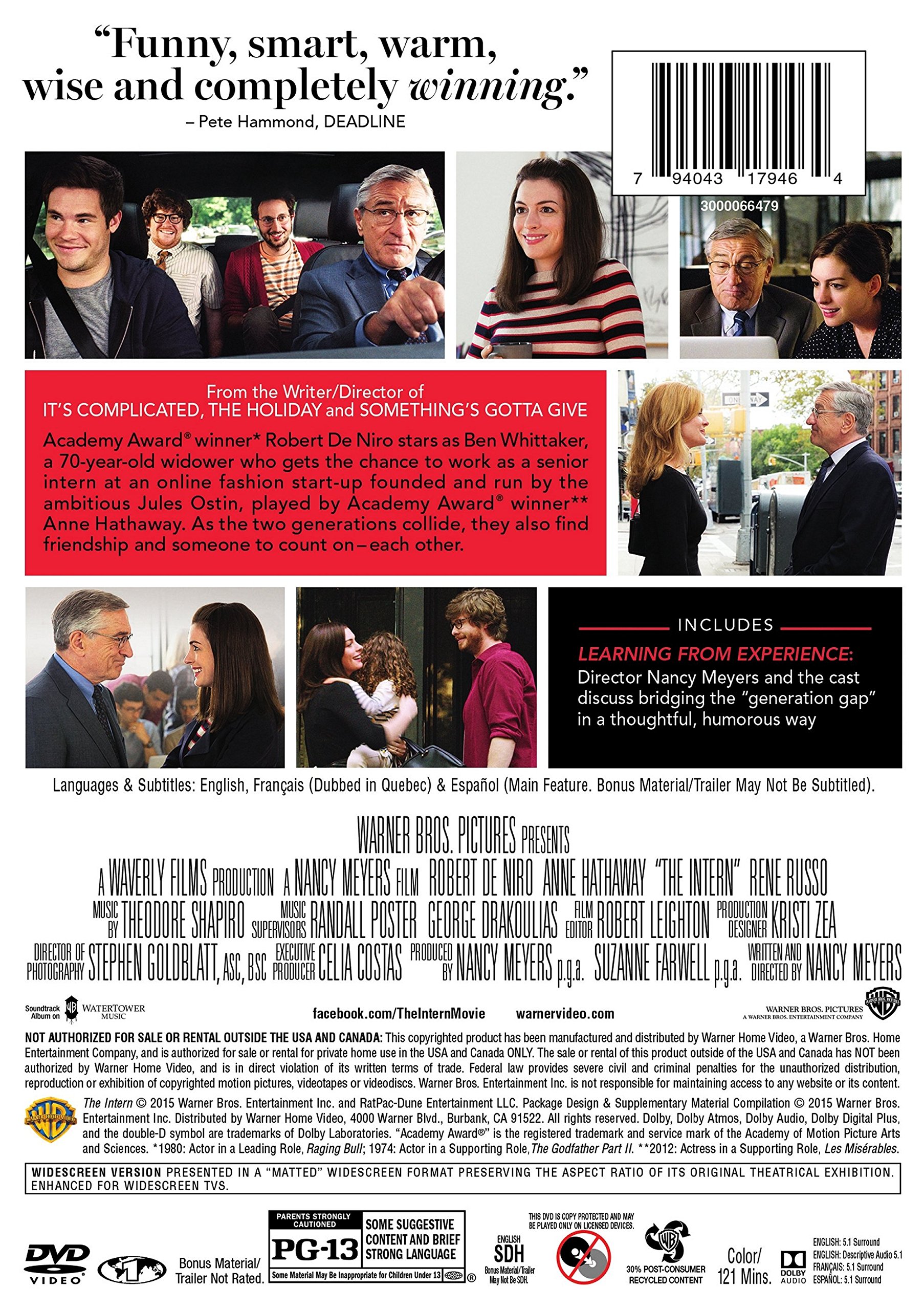 Amazon.co.jp: The Intern : Electronics