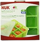 Homemade Baby Food Flexible Freezer Tray and Lid Set