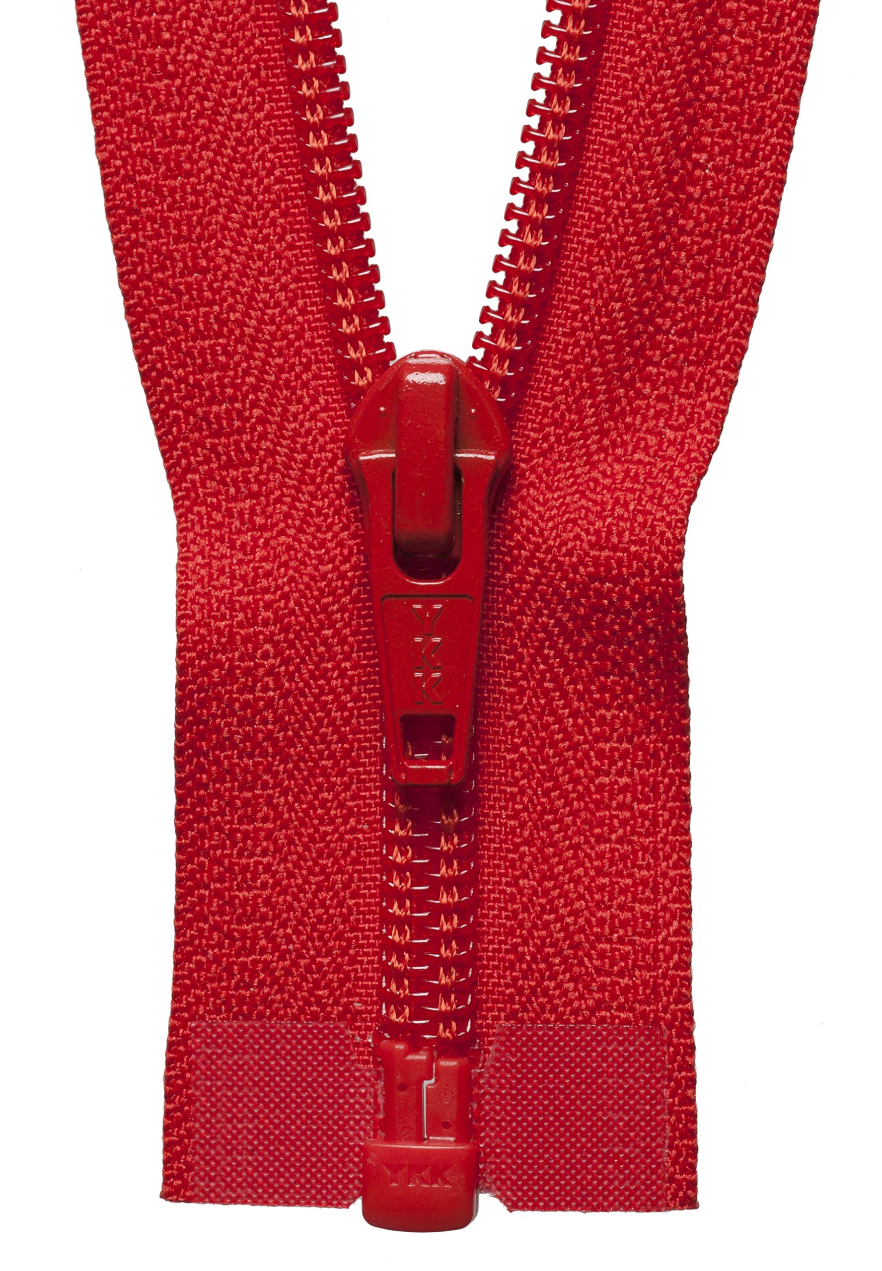 YKK Coil Zip, Nylon, No. 819 Autumn Orange, 71 cm Length
