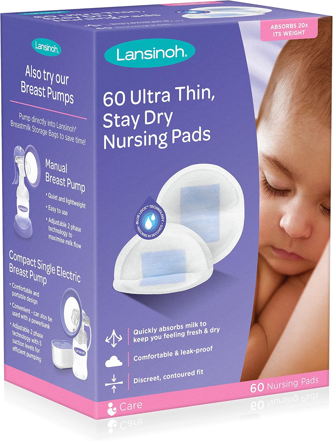 Lansinoh Nursing Pads 60s Baby