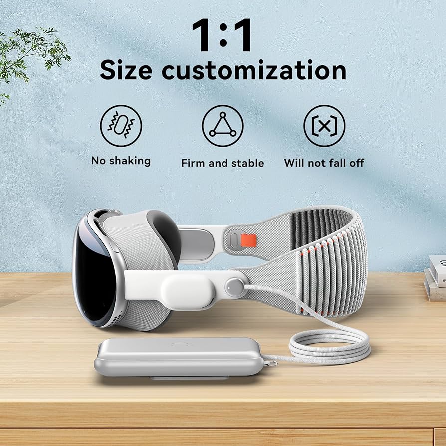 Amazon | Vision Pro用バッテリーホルダー、ベルトクリップと