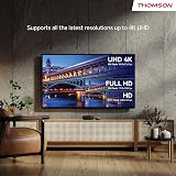 Thomson Streaming Box 270UK Plus, Built-in Speaker for Voice Control, Google TV, Netflix, Disney+, 4K UHD, Streaming via Wi-Fi, Google Cast, 32GB Storage - 2