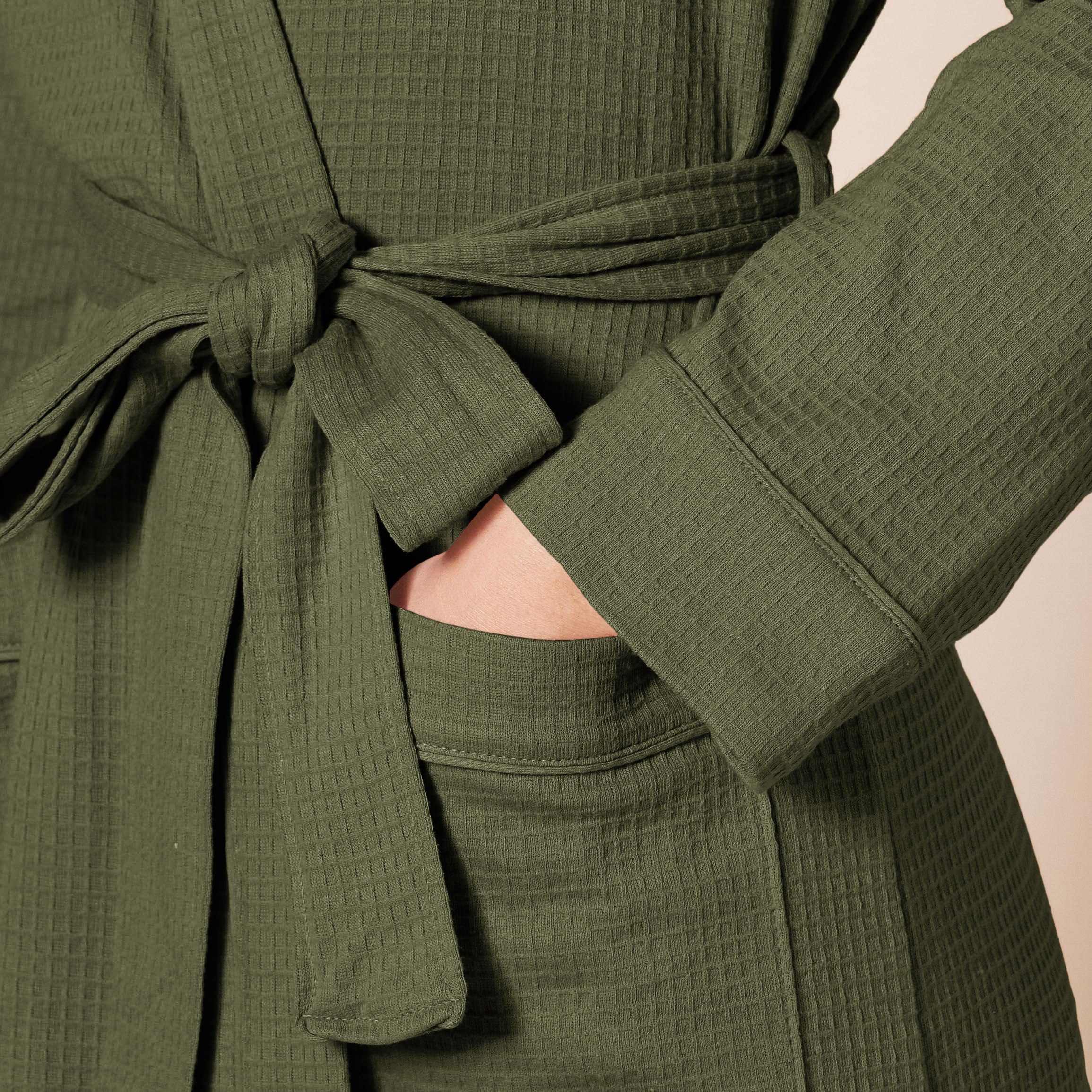 Amazon Essentials Accappatoio Leggero A Nido d'Ape (Taglie Forti Disponibili) Donna