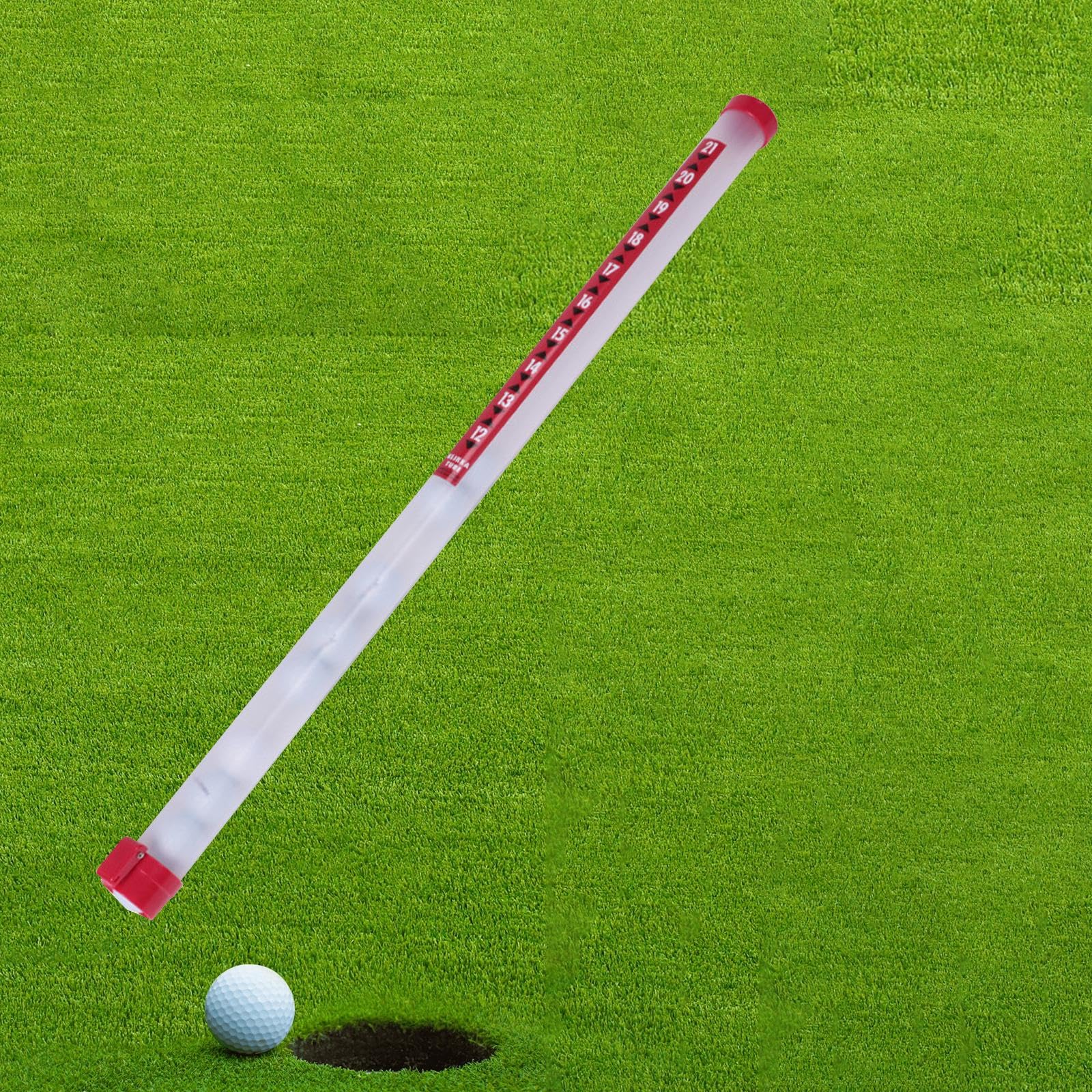 Golf Ball Retriever Recogedor de Bolas Dispositivo Pelotas Accesorio de Entrenamiento Golf Herramienta Portátil Hecha en PP Fuerte Ade