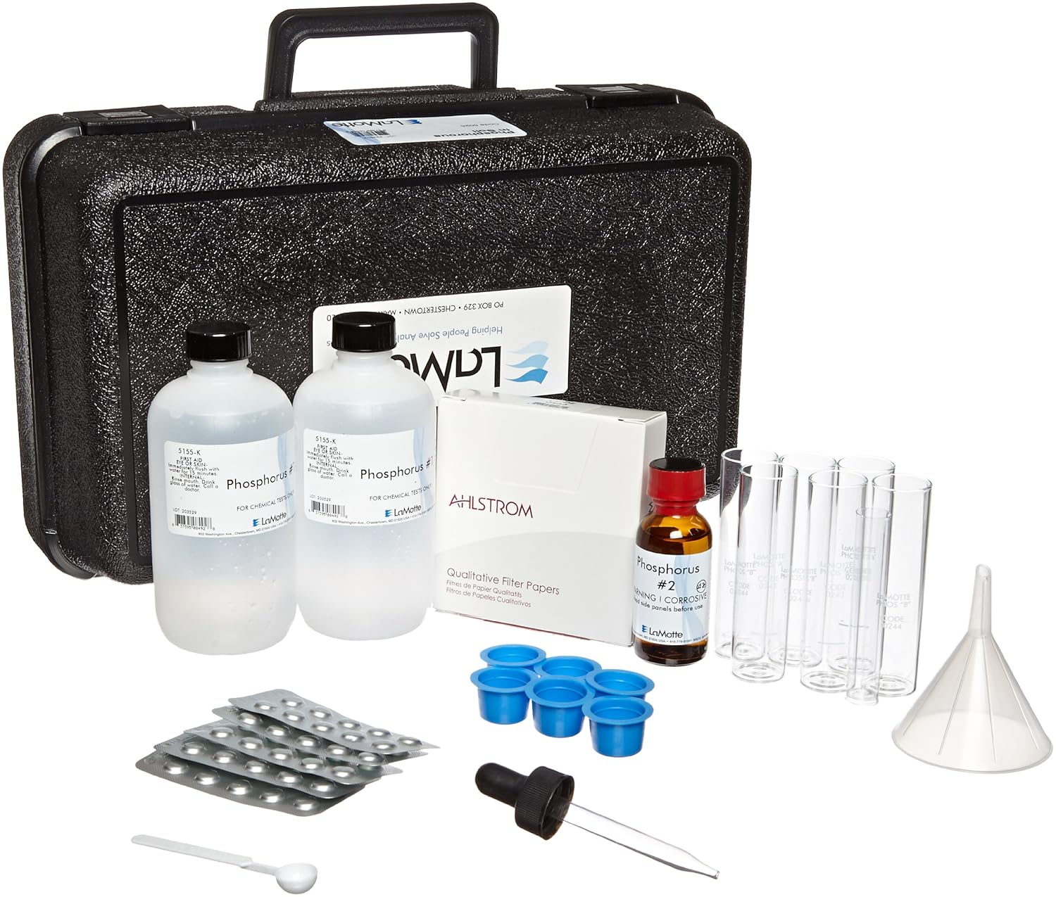 LaMotte 5025 Model STP Phosphorus in Soil Test Kit Lab Chemicals