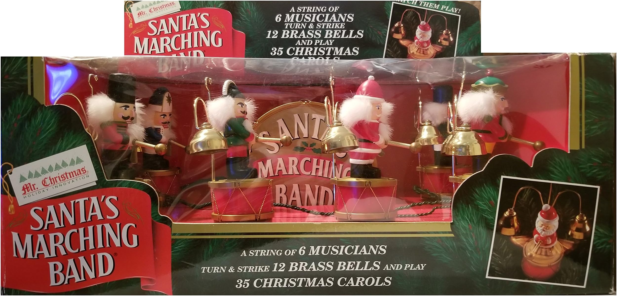 Mr Christmas Santas Marching Band Nutcrackers 1993