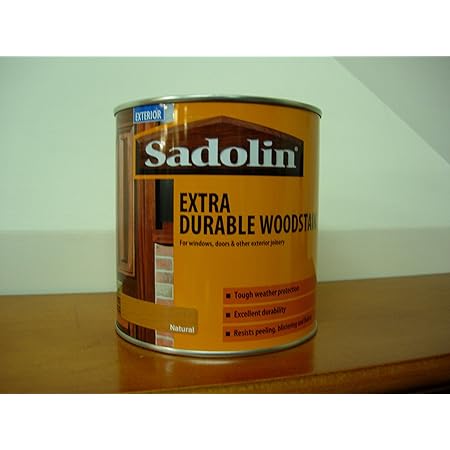 Sadolin Extra Durable Woodstain Natural 1l Amazon Co Uk Diy Tools