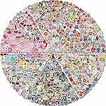 Arme 600 PCS Stickers PackCute Colorful Waterproof StickersVinyl Art Stickers.Stickers for Water Bottles,Skateboards and Notebooks, Laptop Sticker for Teens Girls Kids Adults