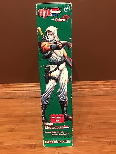 Miniatura 3 de G.I. Joe 2003 Ninja Showdown SPY TROOPS The Movie Series - Juego de figuras de acción de 12 pulgadas de alto, ojos de serpiente con rapel de trabajo