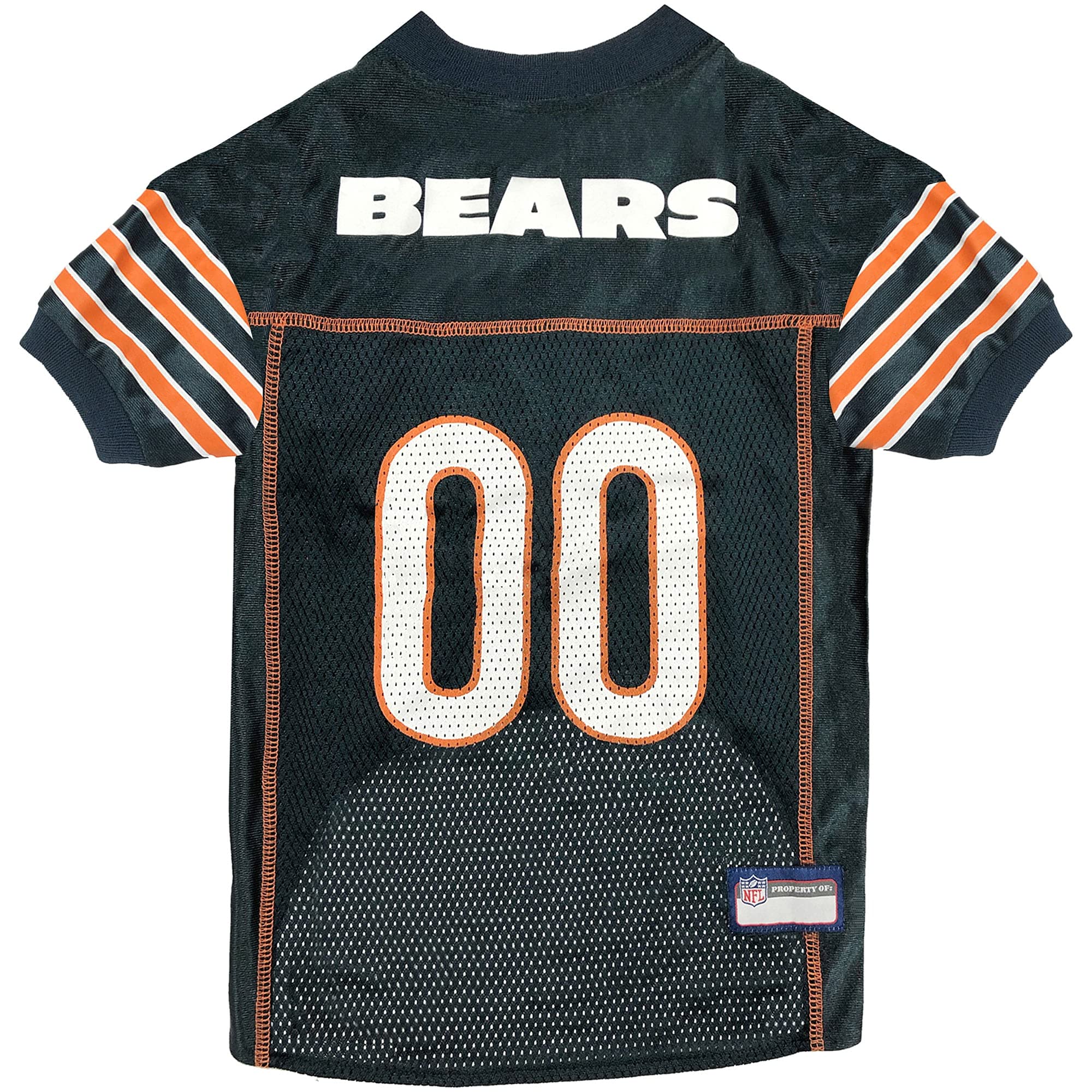 Pets First NFL Chicago Bears koszulka dla psa, rozmiar XS - najlepszy kostium piłkarski dla psów i kotów. Licencjonowana koszulka dżersejowa