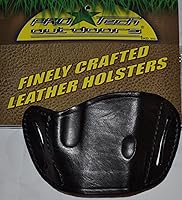 Vista 3 de Funda de piel negra para pistola Beretta Cougar serie 8000