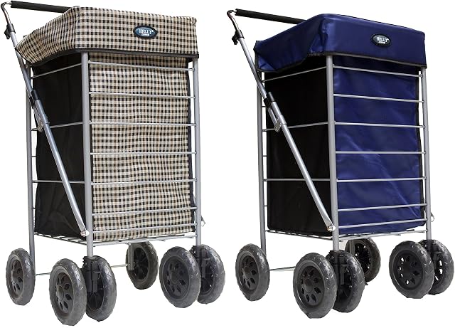 Swivel Wheel Shopping Trolley