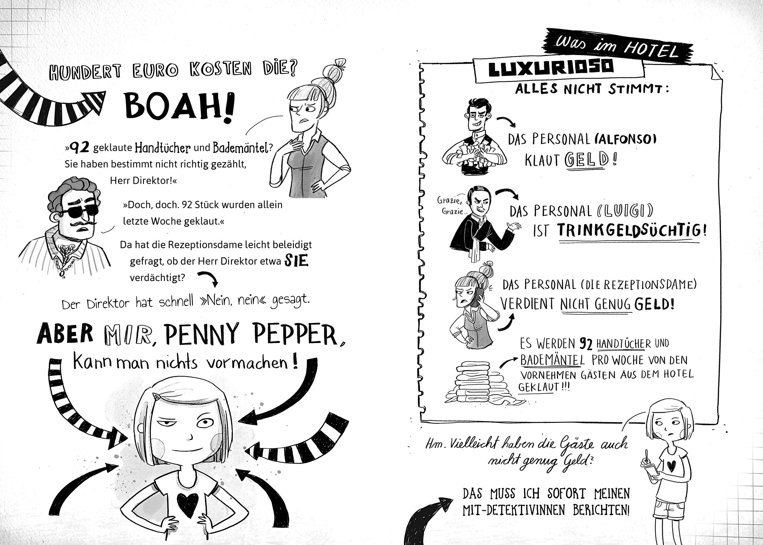 Penny Pepper – Detektive auf Reisen: Spione am Strand; Diebesjagd in London. Doppelband